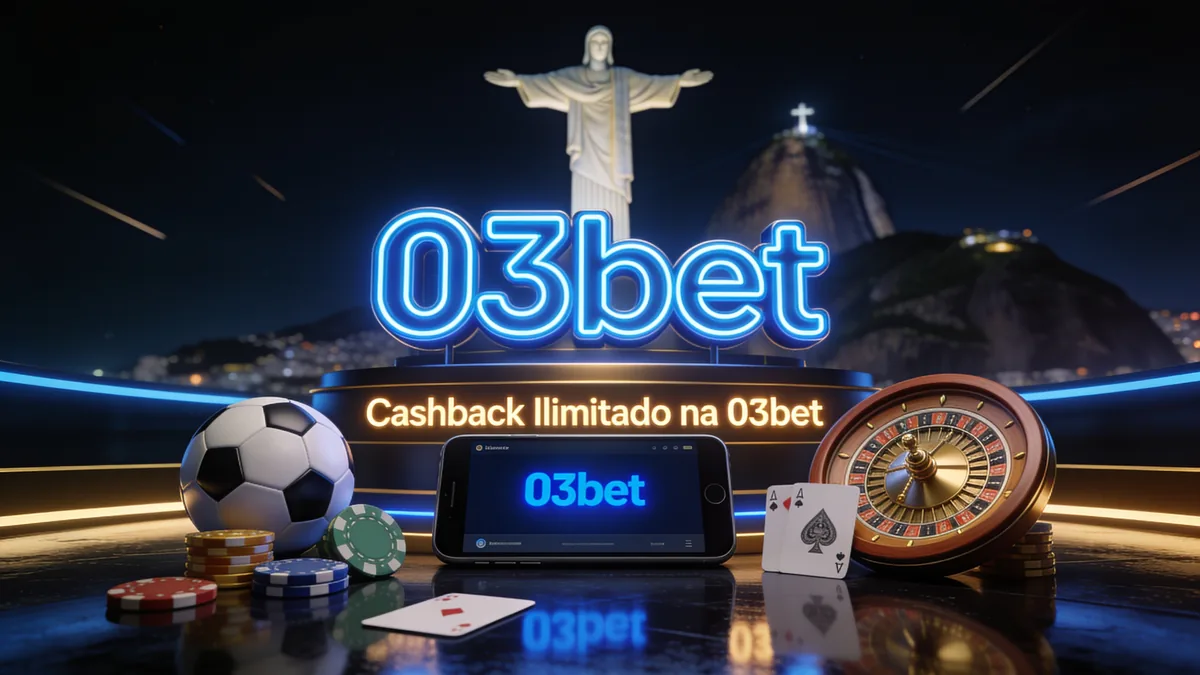 Cashback Ilimitado na 03bet para jogadores no Brasil