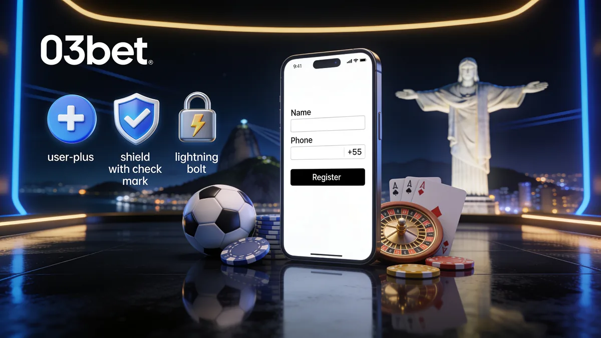 Como Fazer o Cadastro na 03bet? — 03bet no Brasil